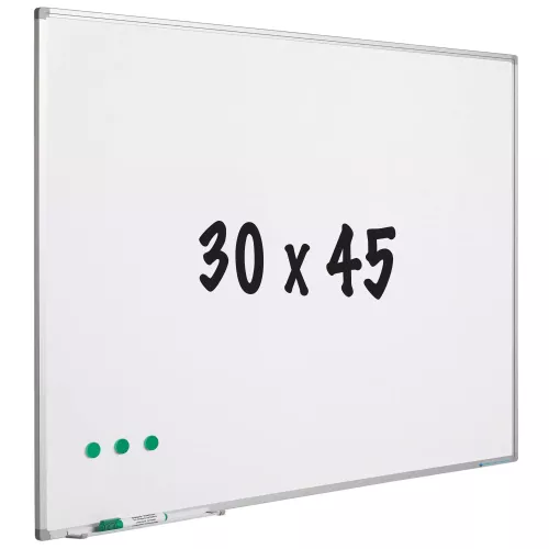 In And OutdoorMatch Whiteboard enamel steel Stevenson - White - Magnetic - 30x45cm (70665)