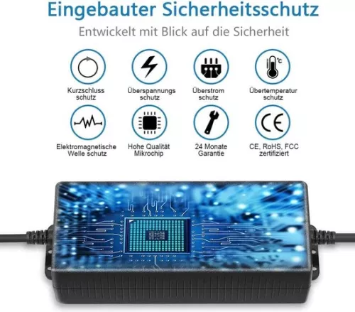 merkloos Universal Power Supply 3V ~ 24V 120W 5A - Switching Adapter with Adapter Plug - Electronic Devices Photo Frame Baby Monitor Camera LED Strips - 5000 mA max (9504537515668)