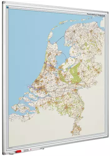 WhiteboardMatch Map board Softline profile 8mm, Netherlands PC (50754)