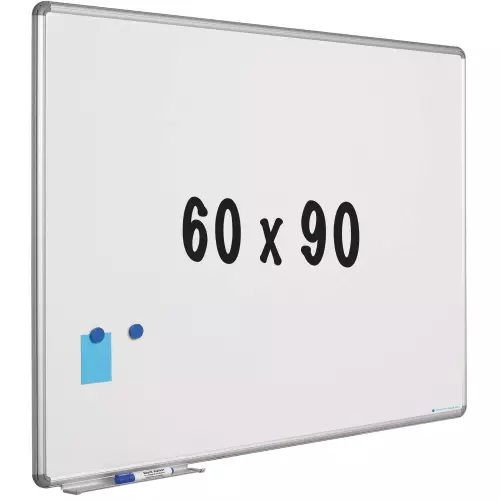 WhiteboardMatch Whiteboard - Enamel steel - White - Magnetic -60x90cm (50862)