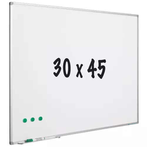 WhiteboardMatch Whiteboard - Painted steel  - White - 30x45cm (50873)