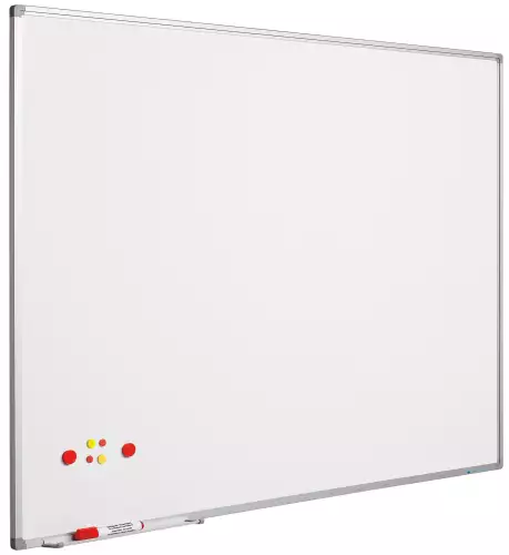 WhiteboardMatch Whiteboard - Painted steel  - White - 30x45cm (50873)