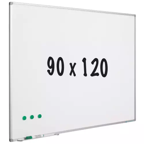 WhiteboardMatch Whiteboard - Painted steel - White - 90x120cm (50876)